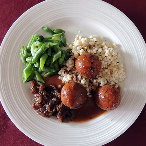 Photo of a main course example